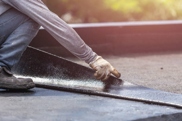 Professional Waterproofing technician working in Jobstown, NJ